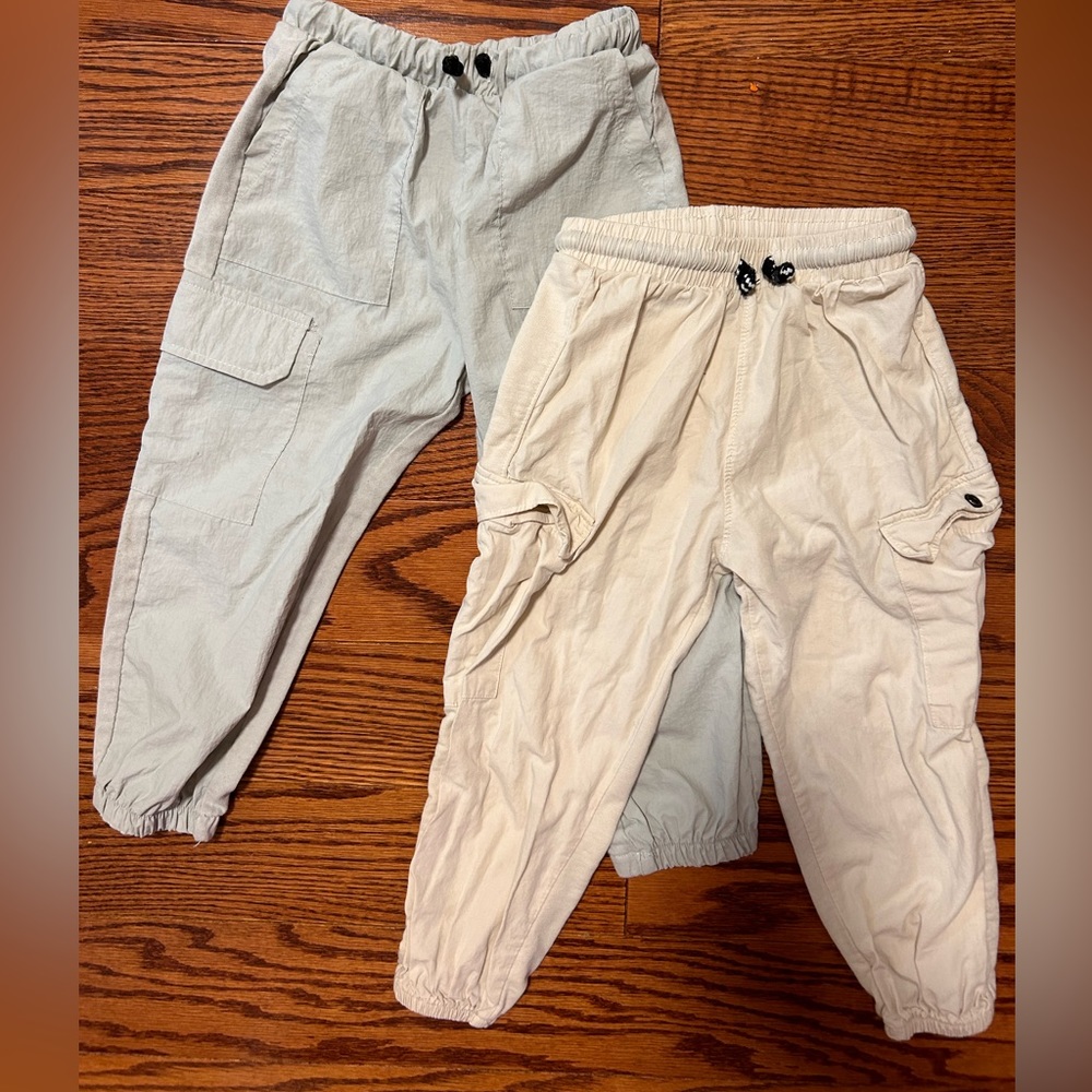 Boys 3-4 years summer pants, lot of 2
